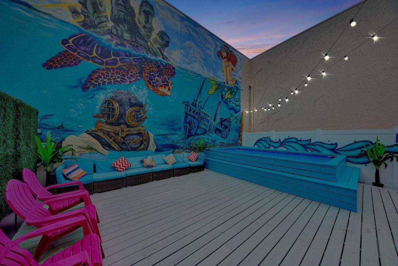 Mermaid House With Pool Jacuzzi Steps To Siesta Key Beach Сарасота Екстериор снимка